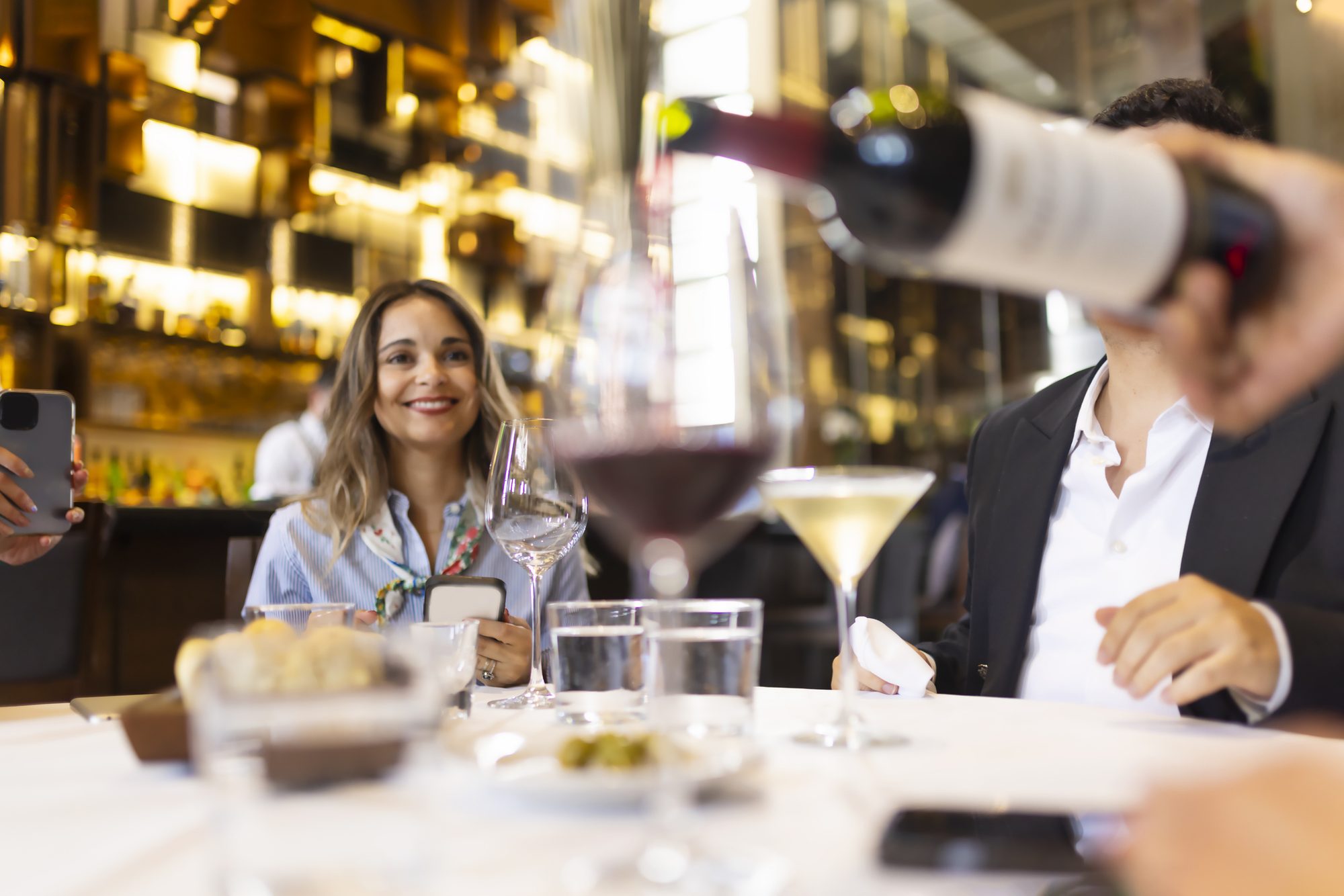 Restaurant and hospitality wine service